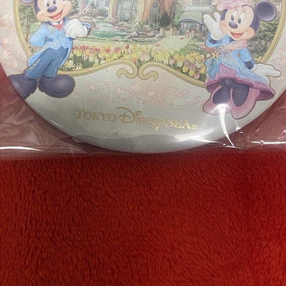 Tokyo Disney Resort 2024 TDS Fantasy Springs Hotel Tin Button New - Picture 2 of 8